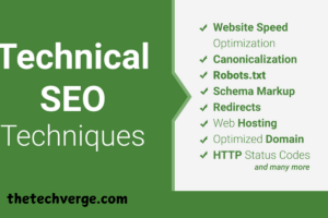 Technical SEO Techniques